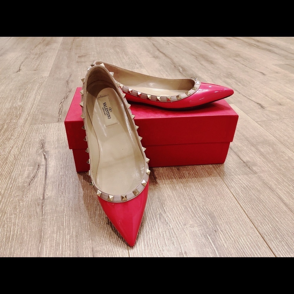 Valentino Rockstud Flats